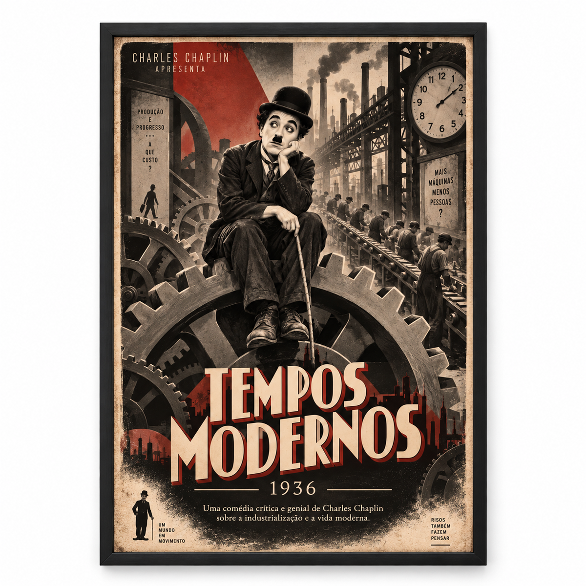Quadro Tempos Modernos 1936