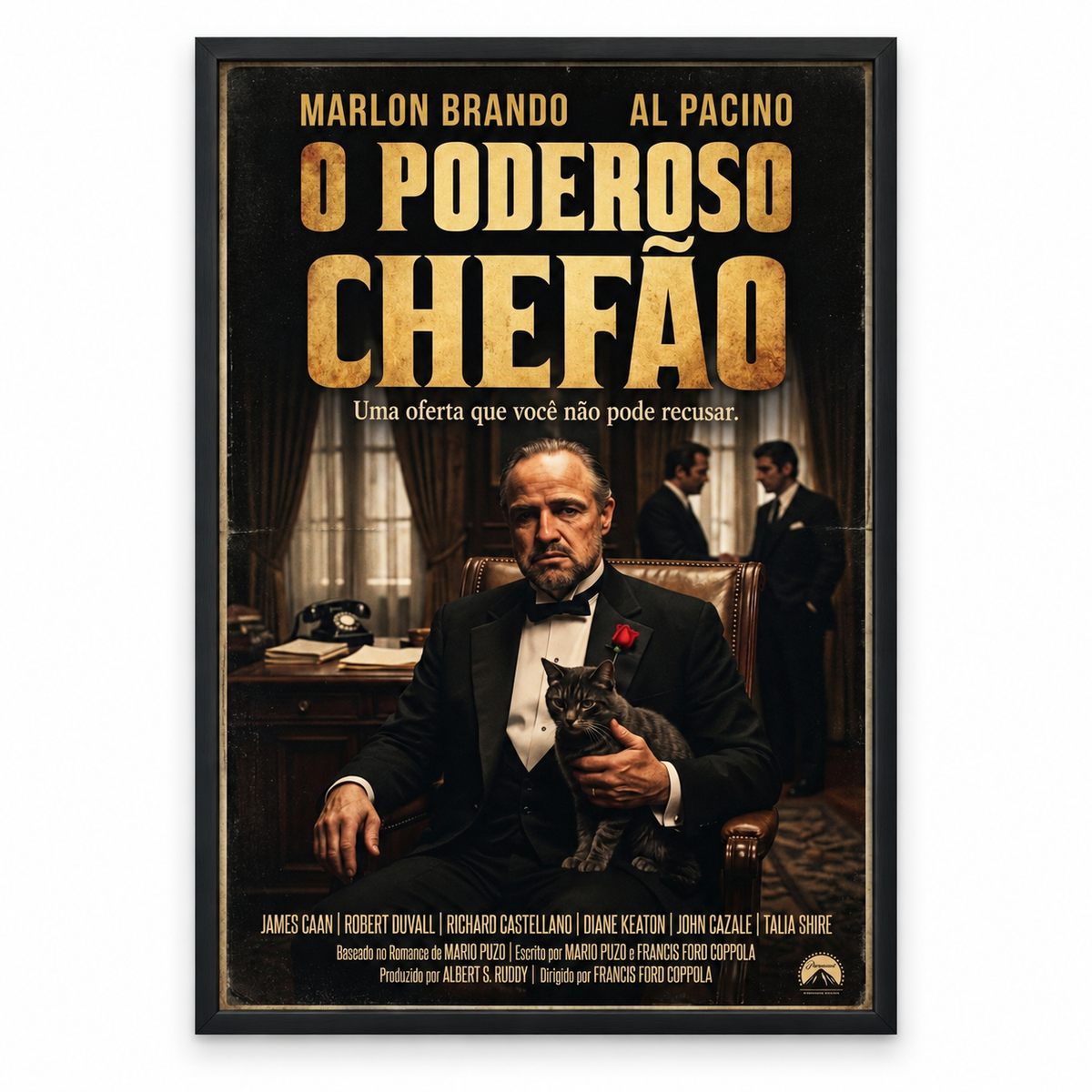 Quadro O Poderoso Chefão
