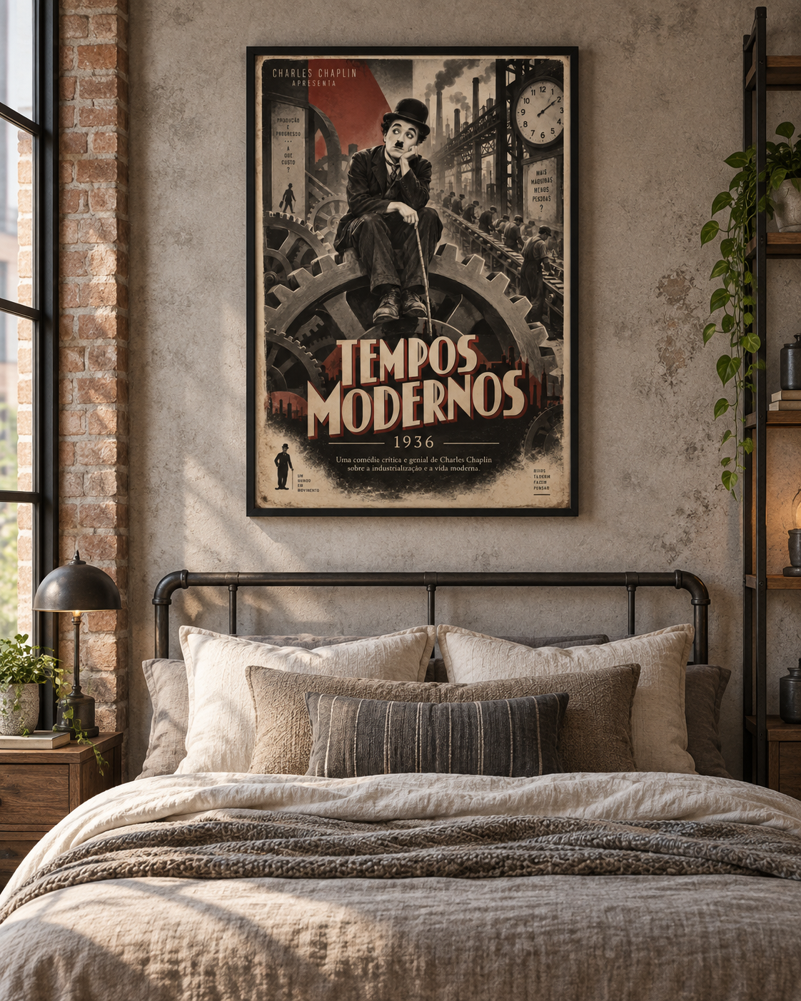 Quadro Tempos Modernos 1936