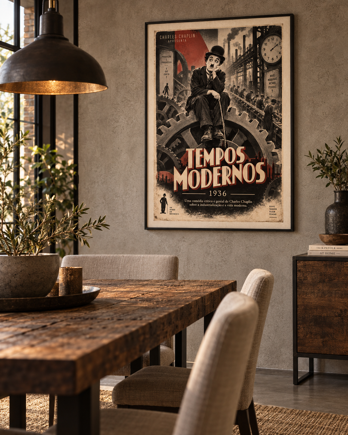 Quadro Tempos Modernos 1936