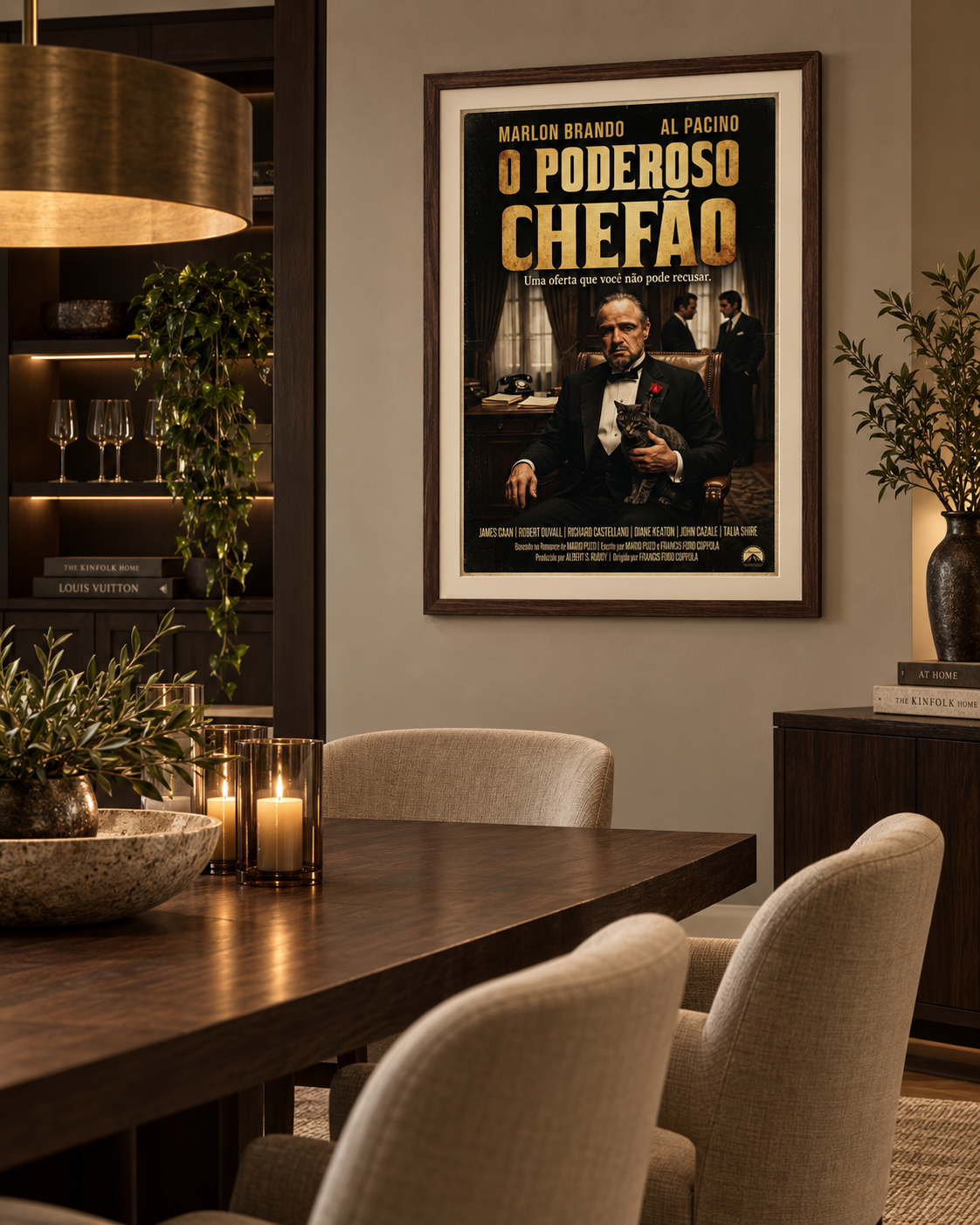 Quadro O Poderoso Chefão