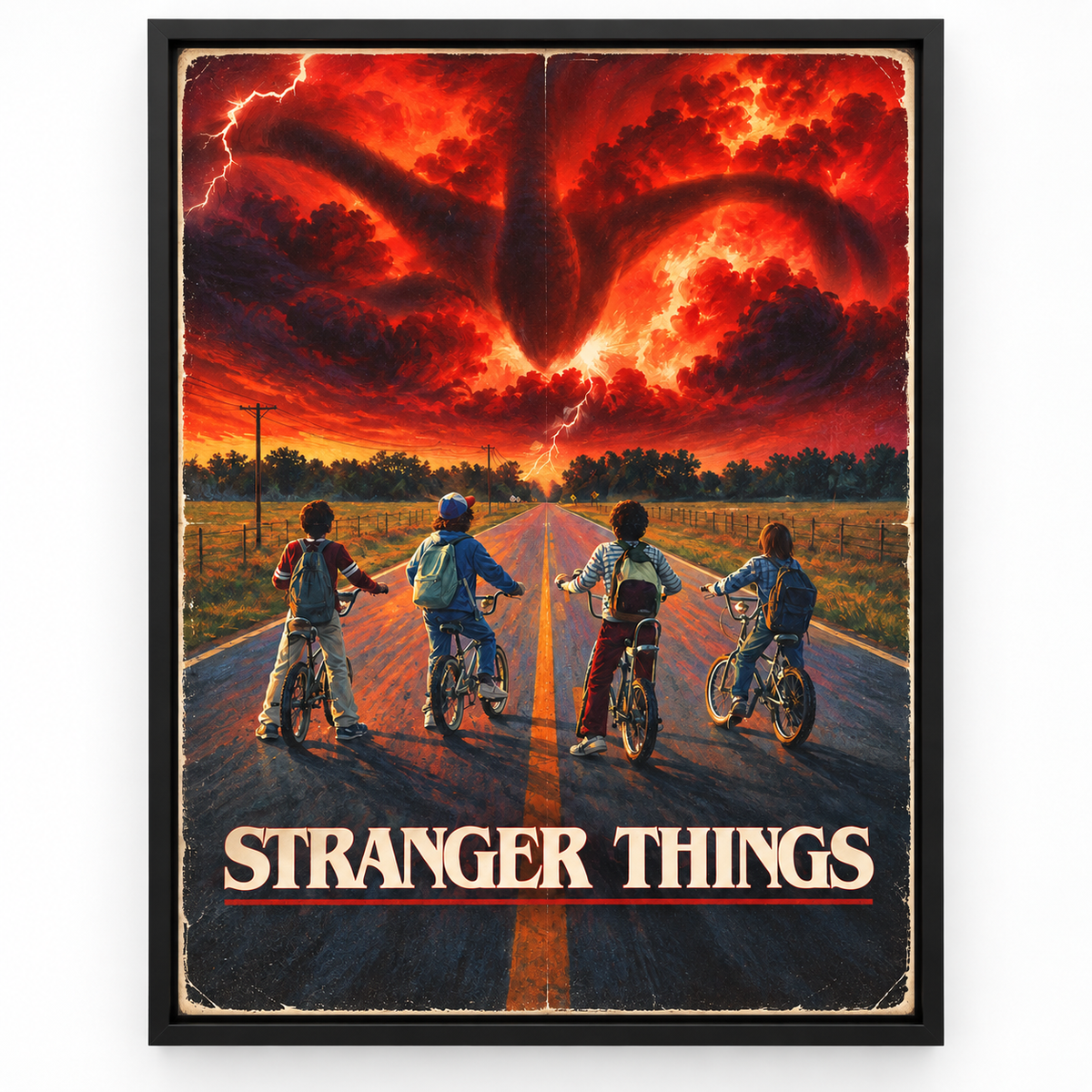 Quadro Stranger Things