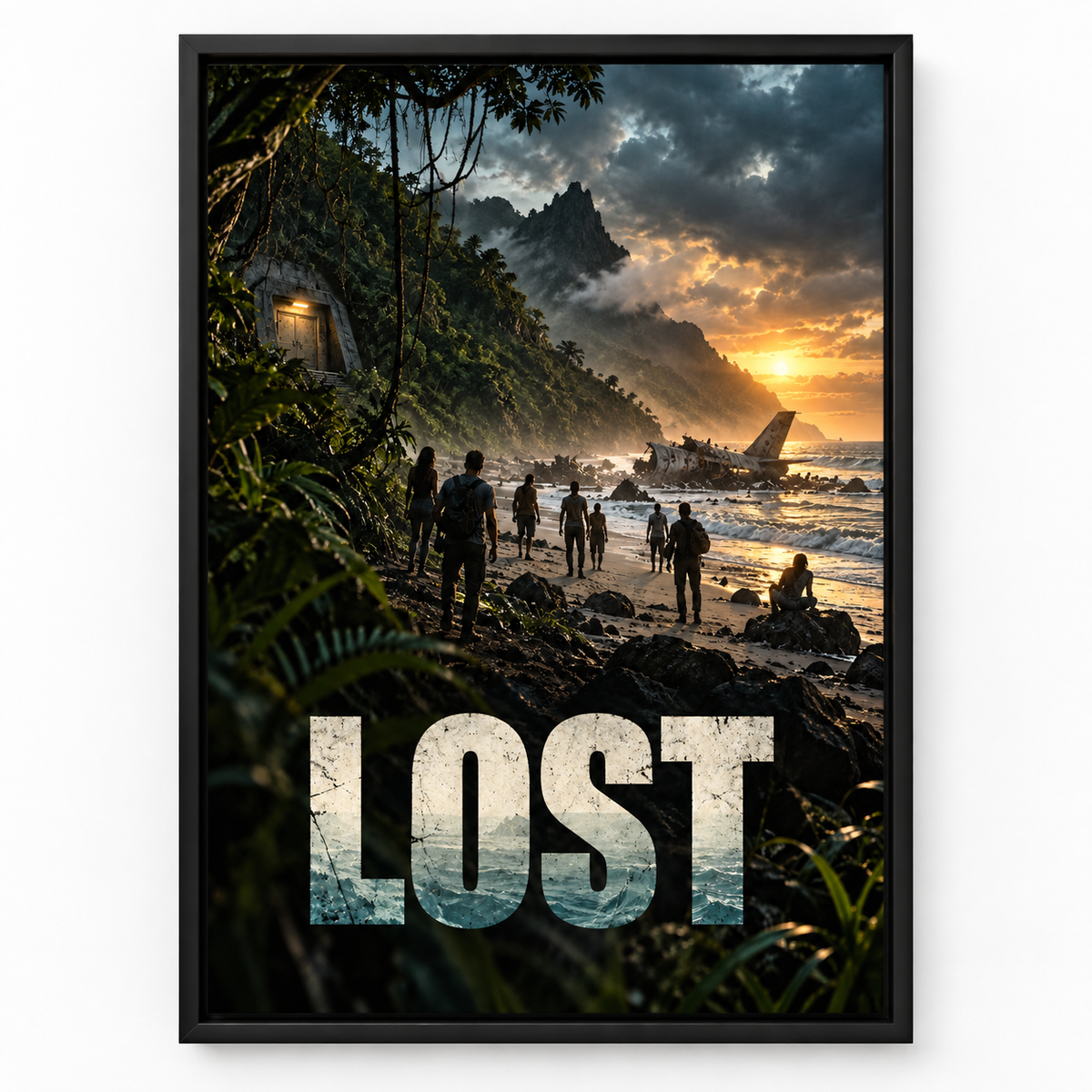 Quadro Decorativo Lost