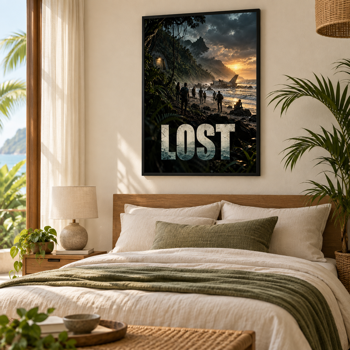 Quadro Decorativo Lost