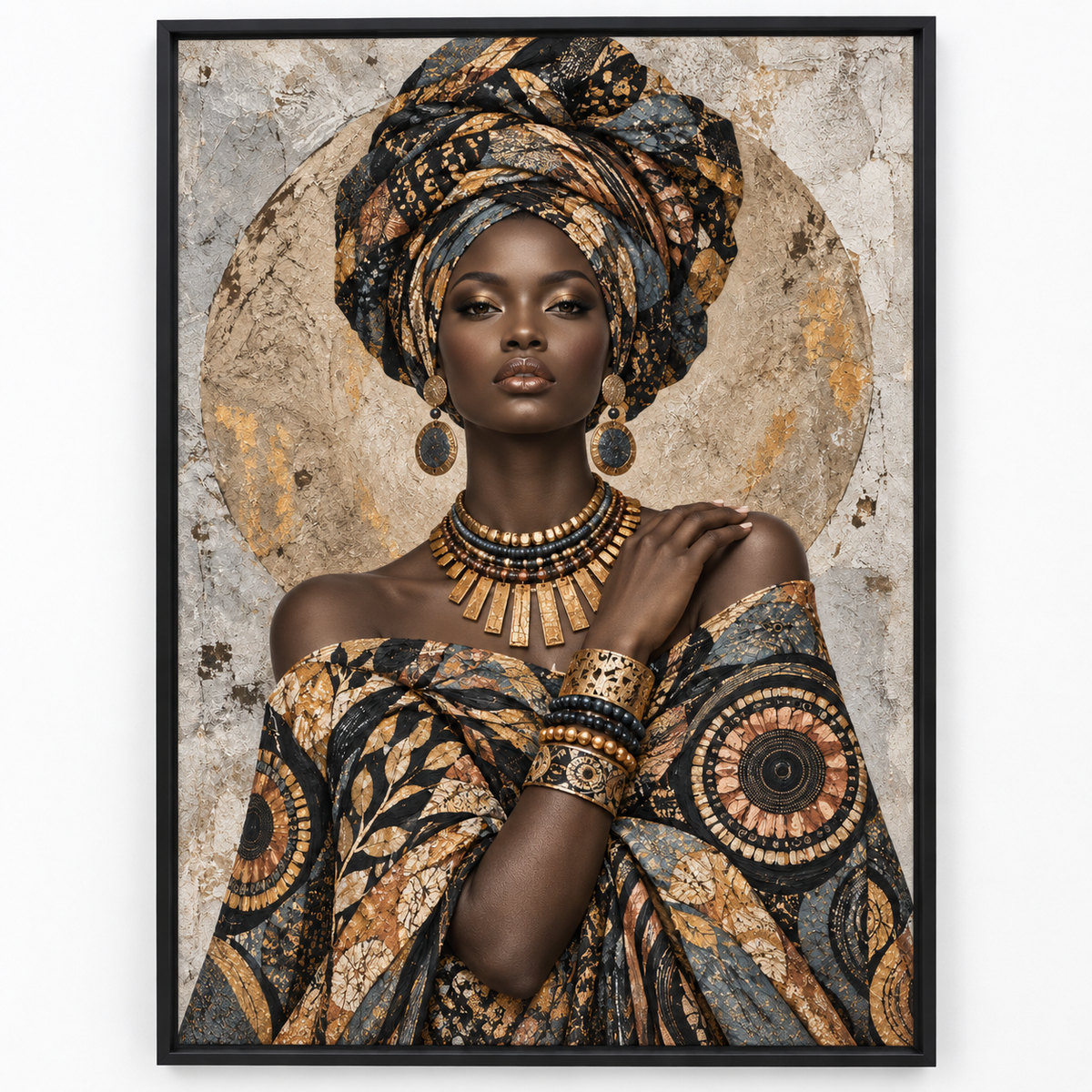 Quadro Mulher Africana