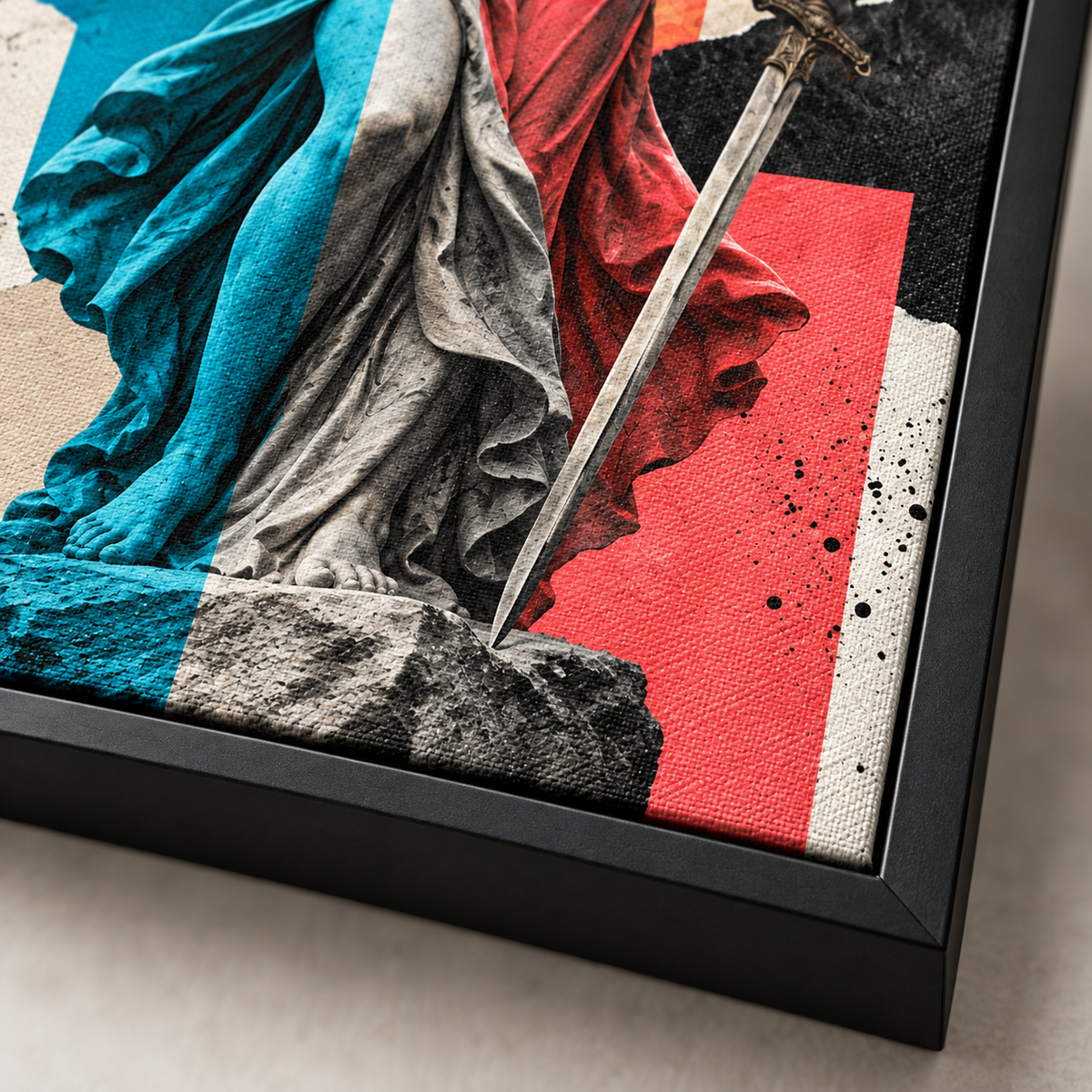 Quadro Decorativo Dama da Justiça Contemporânea