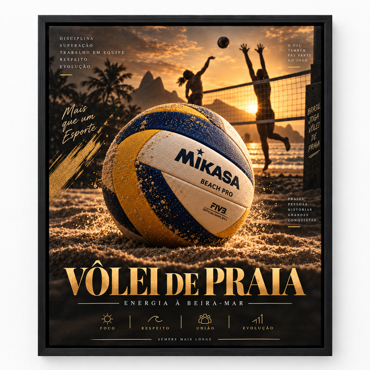 Quadro Vôlei de Praia