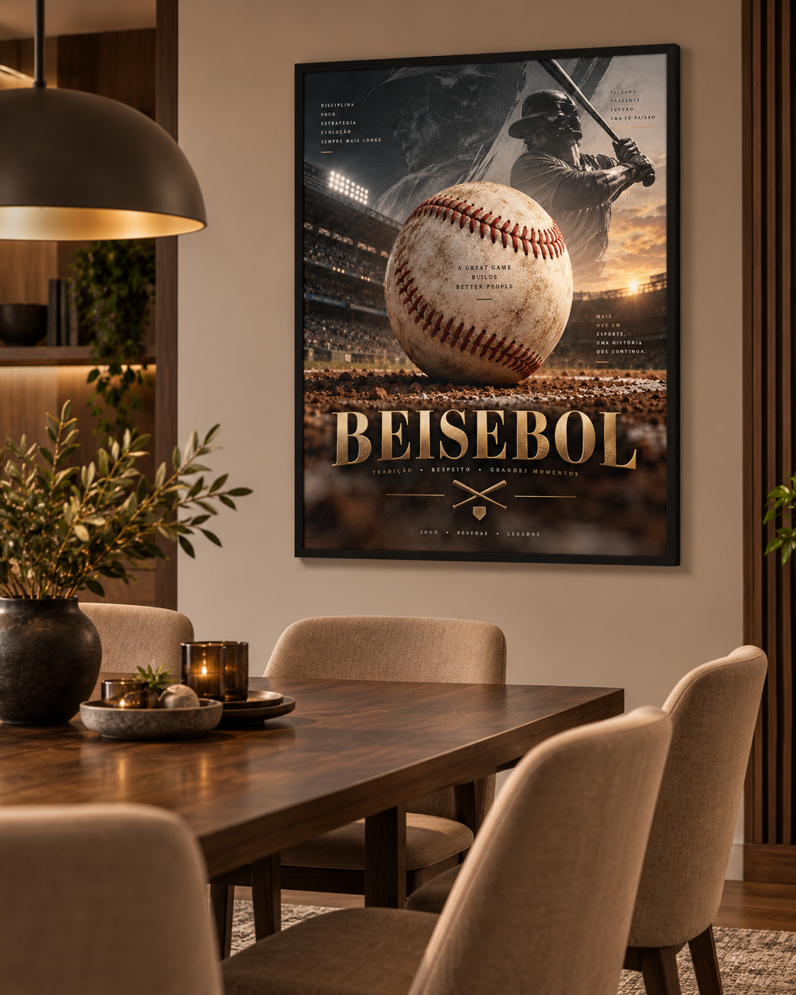 Quadro Beisebol