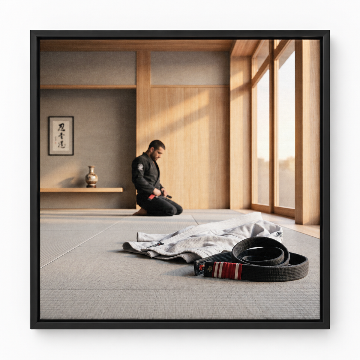 Quadro Decorativo Jiu-Jitsu