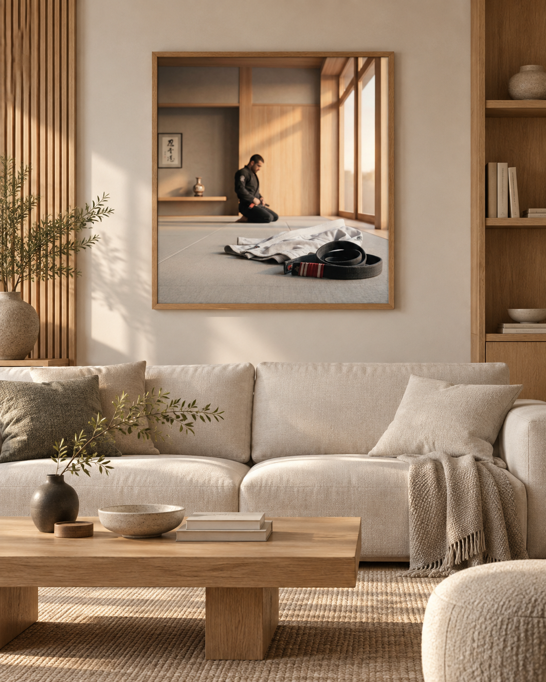 Quadro Decorativo Jiu-Jitsu