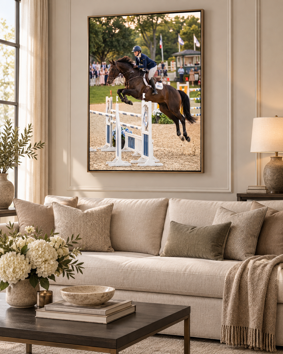 Quadro Decorativo Hipismo Clássico