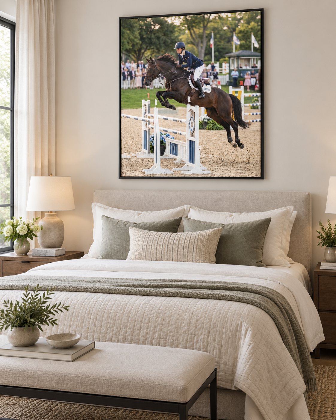 Quadro Decorativo Hipismo Clássico