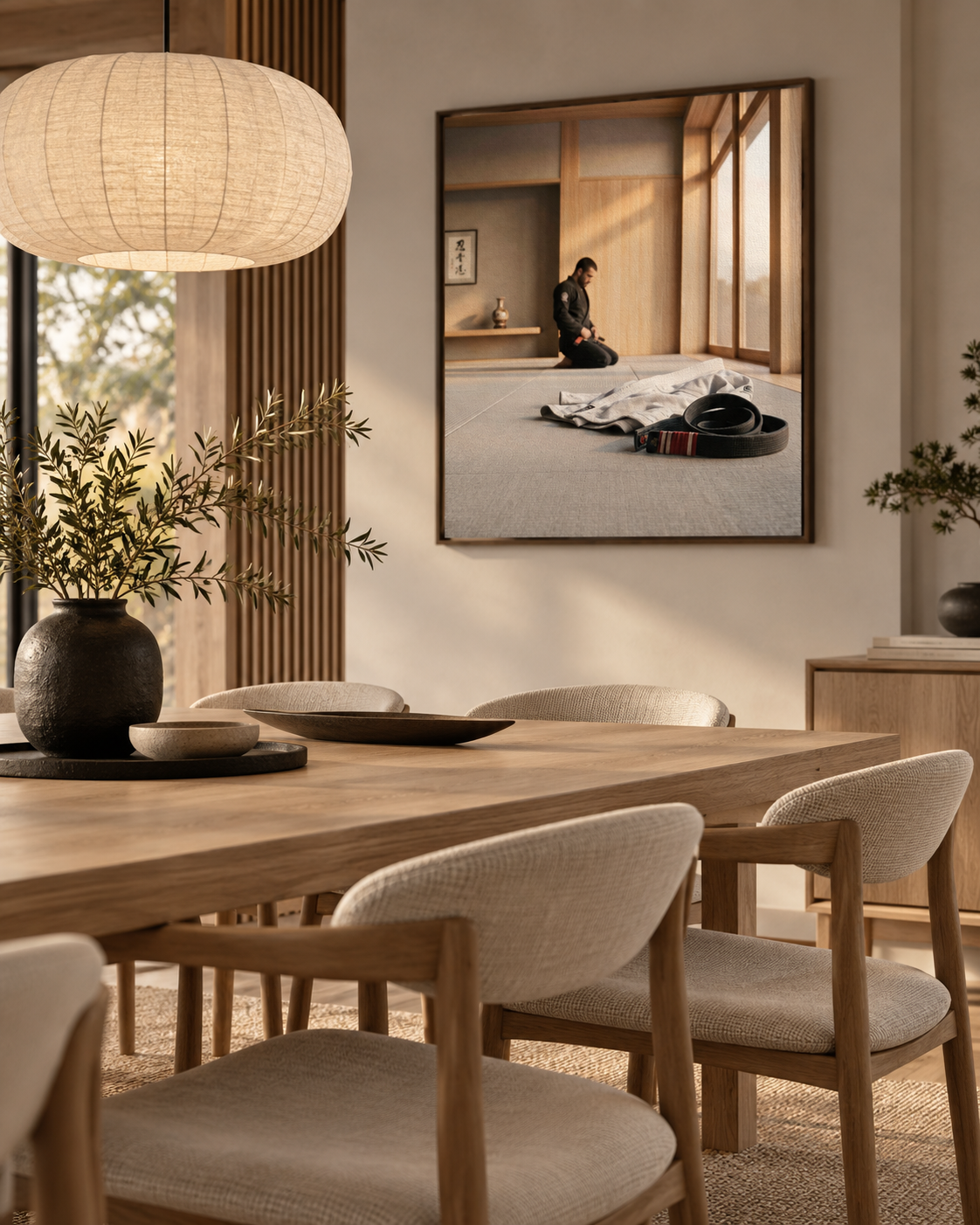 Quadro Decorativo Jiu-Jitsu