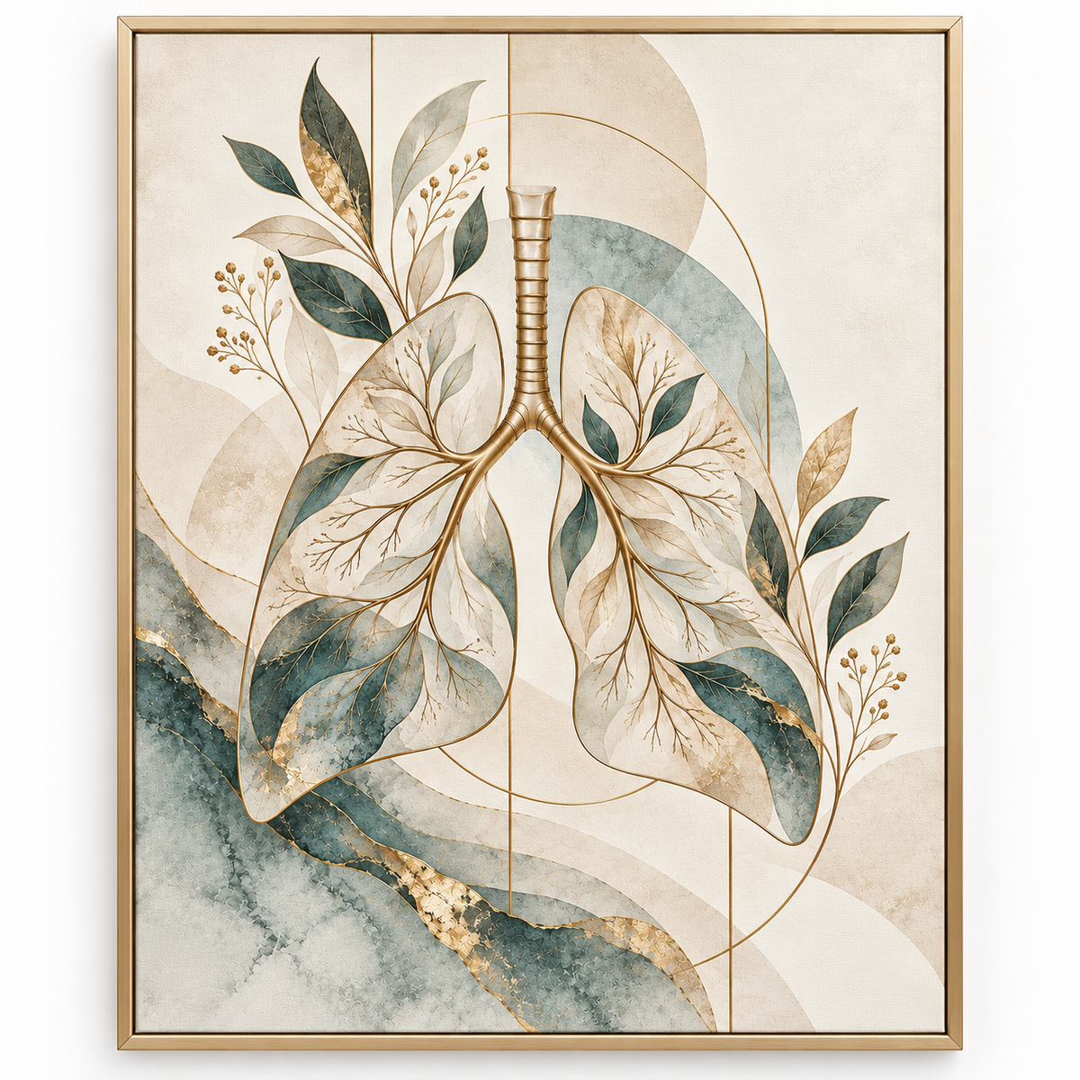 Quadro Pulmões Anatômicos