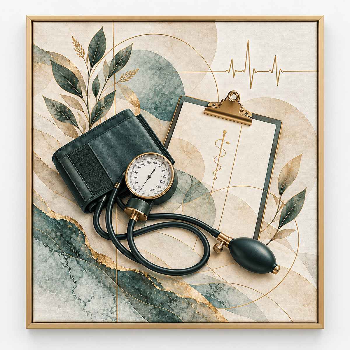 Quadro Aparelho de Pressão Arterial