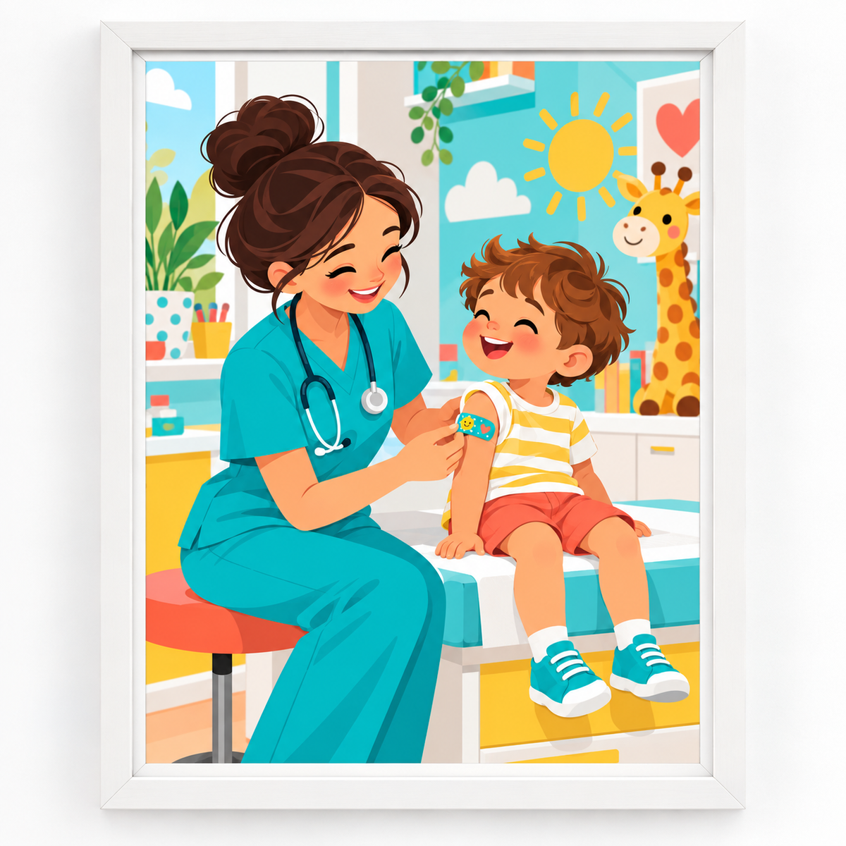 Quadro Pediatria Infantil e Criança