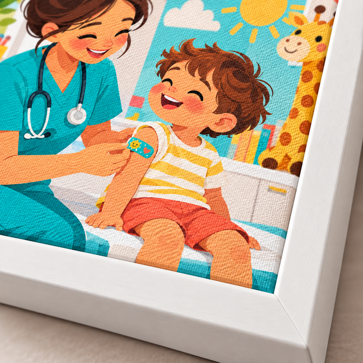 Quadro Pediatria Infantil e Criança
