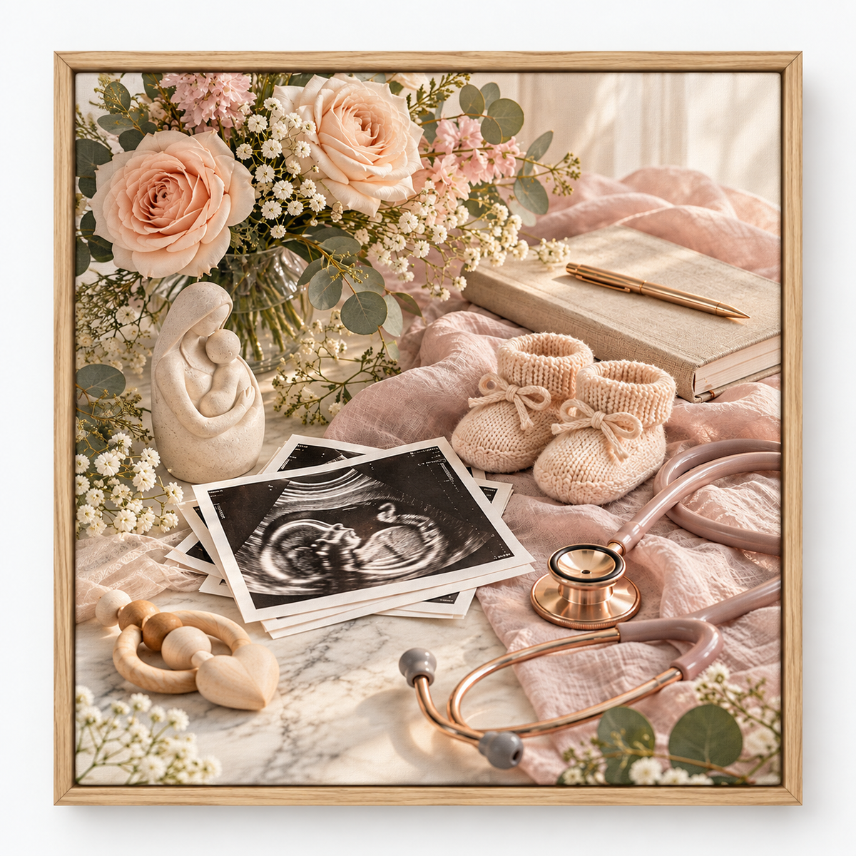 Quadro Maternidade com Ultrassom