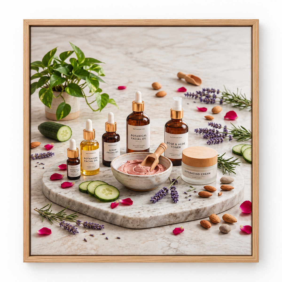 Quadro Estética e Skincare Natural