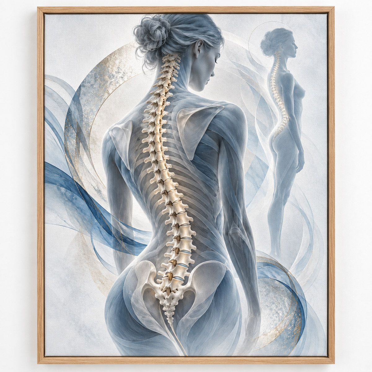 Quadro Anatomia da Coluna Vertebral