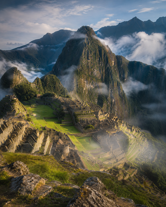 Quadro Machu Picchu entre Montanhas