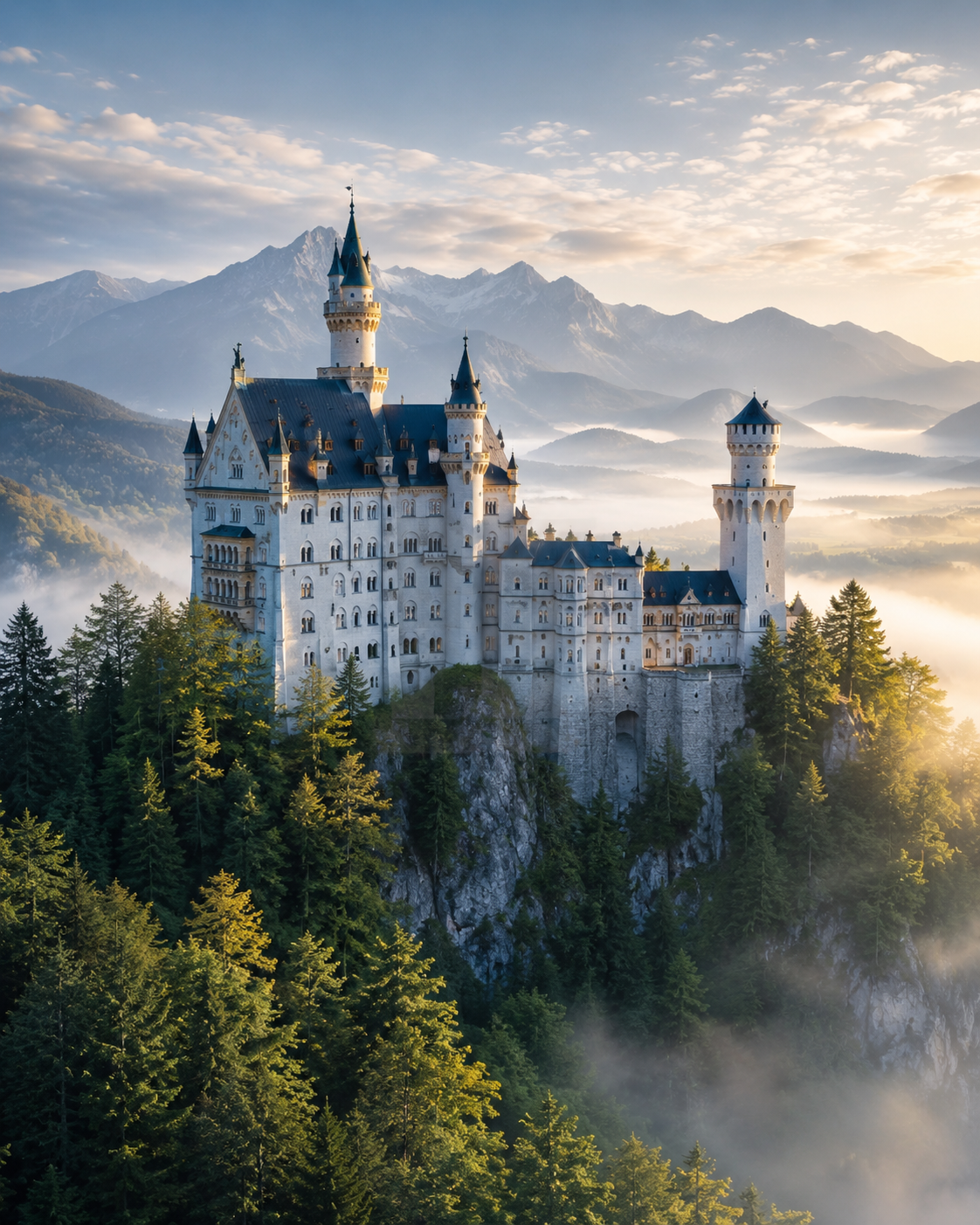 Quadro Castelo de Neuschwanstein