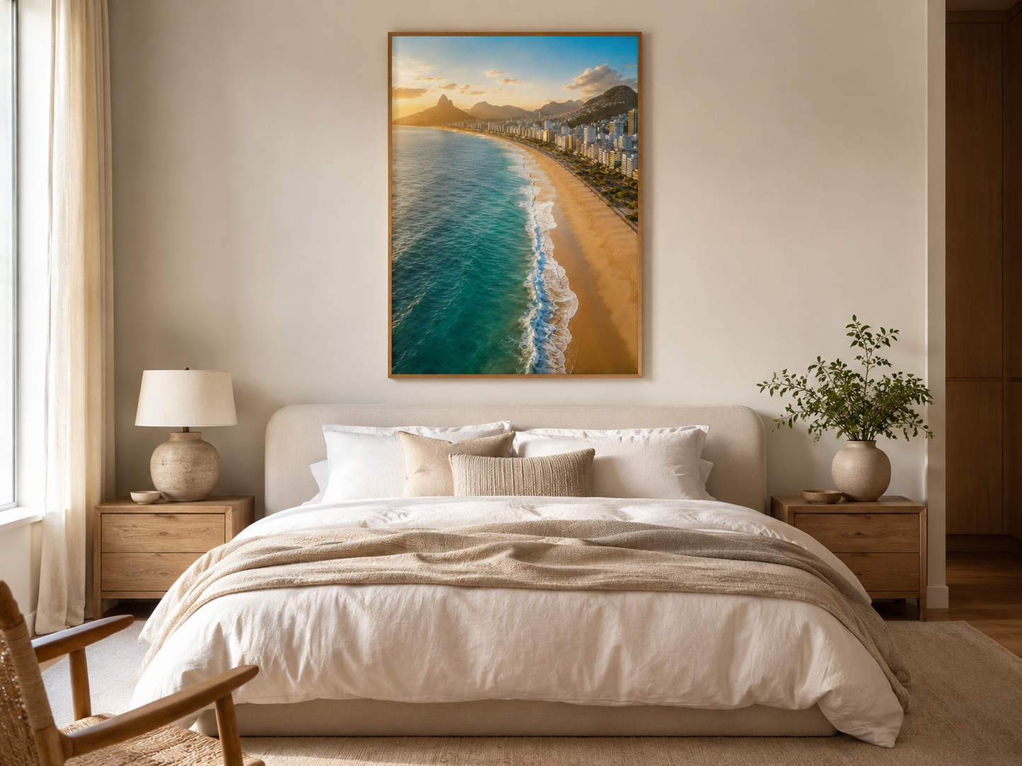 Quadro Praia de Copacabana Rio de Janeiro