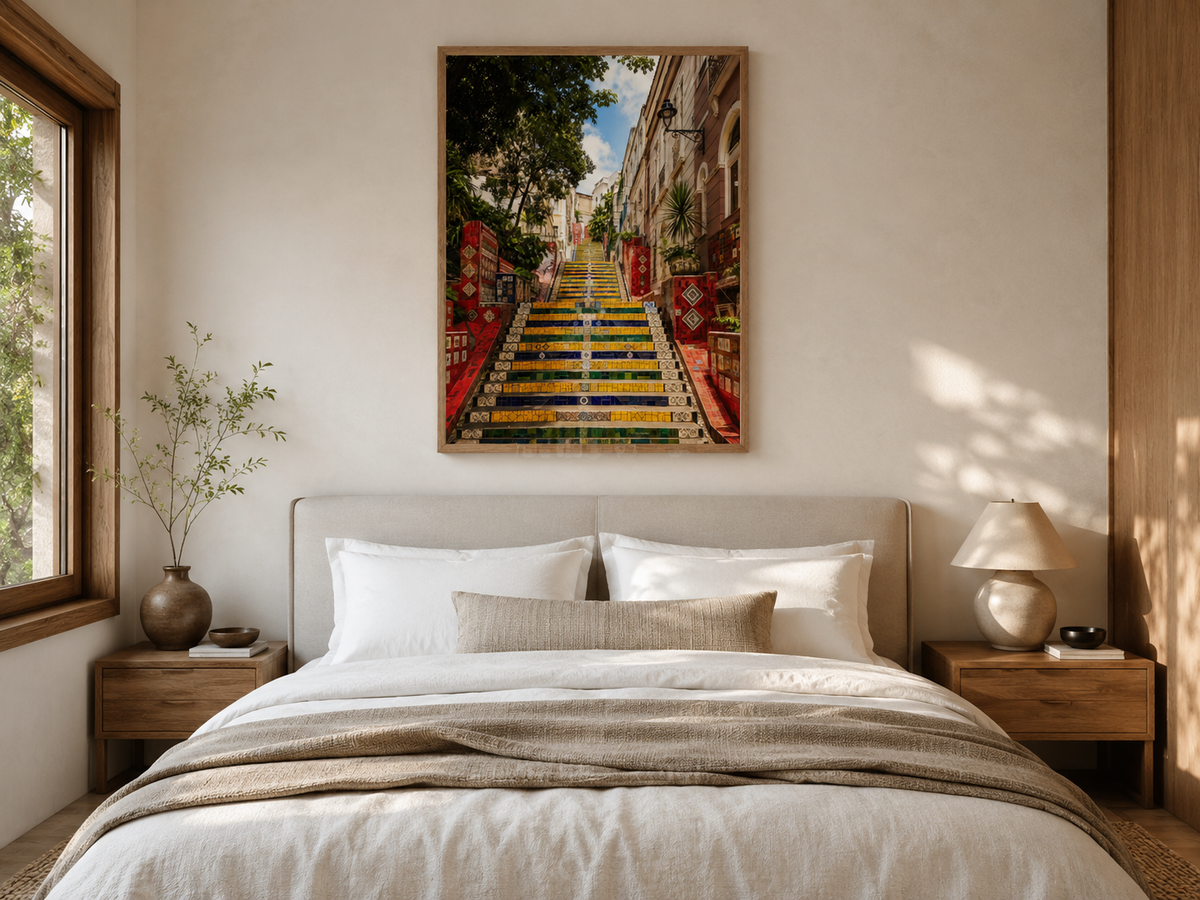 Quadro Escadaria de Selarón Rio de Janeiro