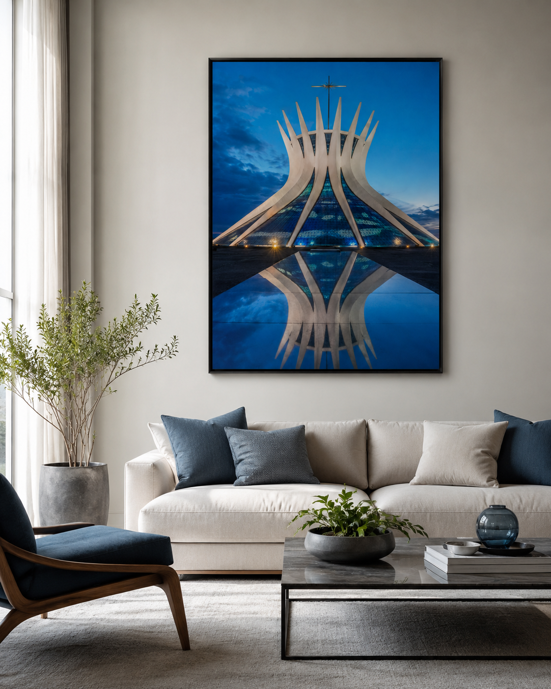 Quadro Catedral de Brasília