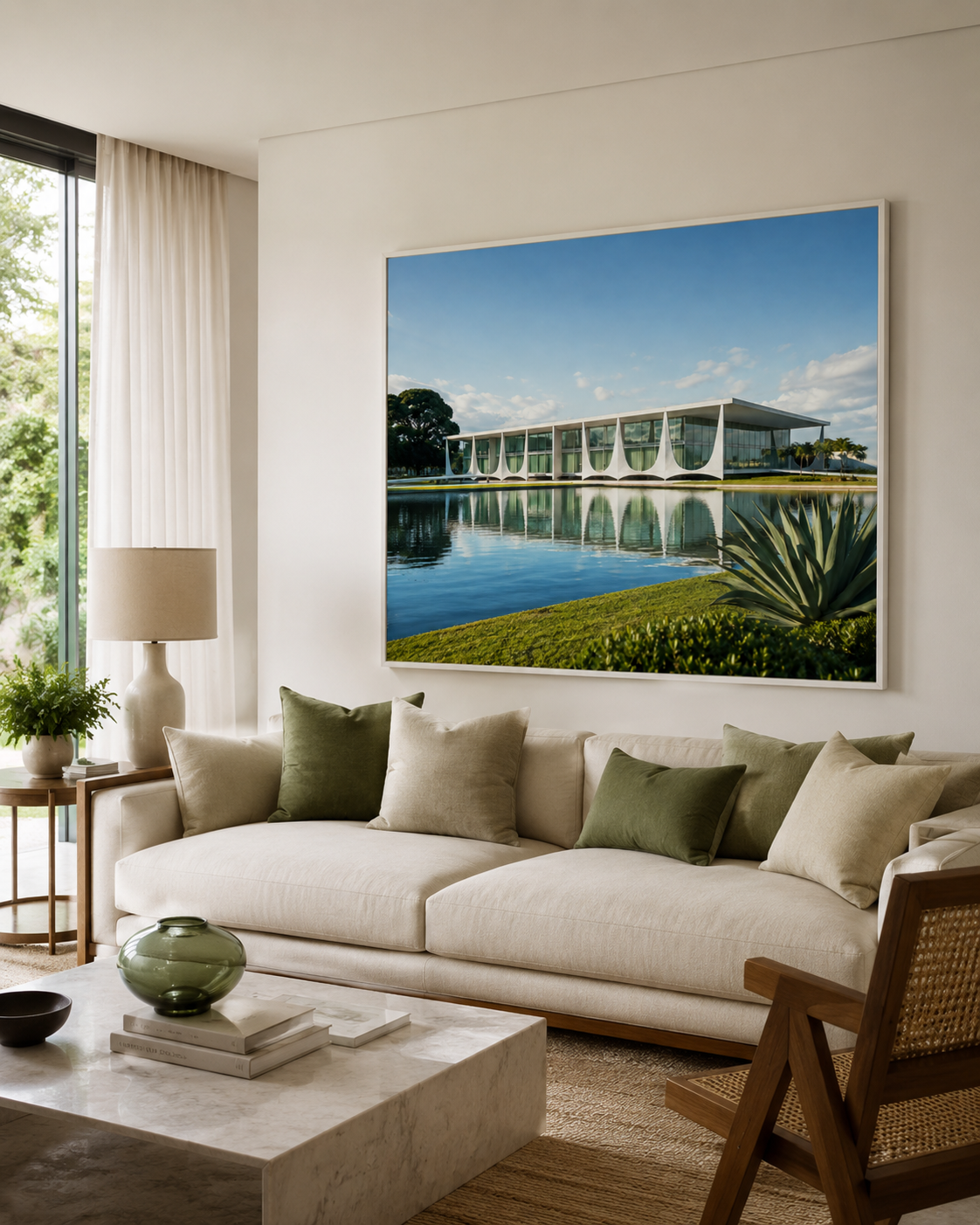 Quadro Palácio da Alvorada Brasília