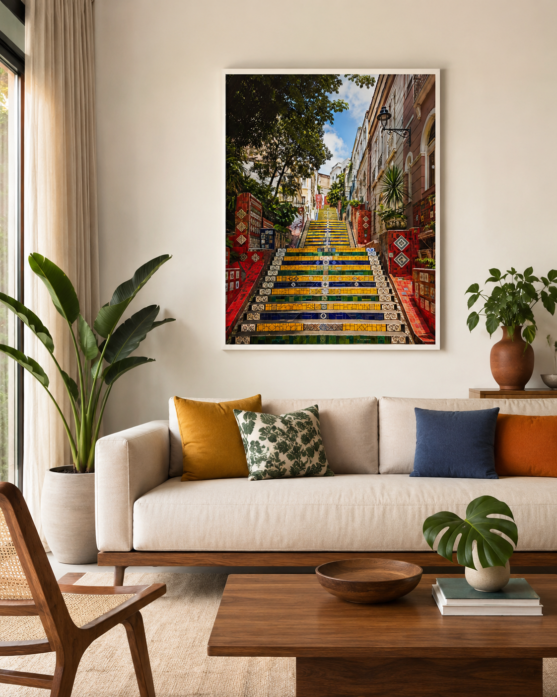 Quadro Escadaria de Selarón Rio de Janeiro