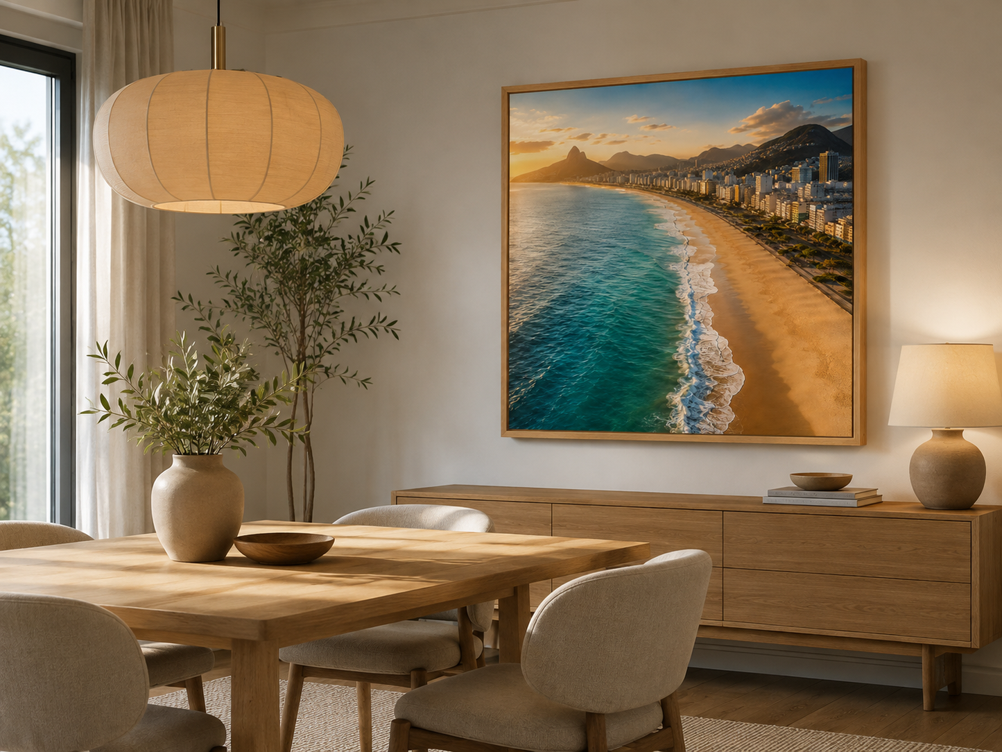 Quadro Praia de Copacabana Rio de Janeiro