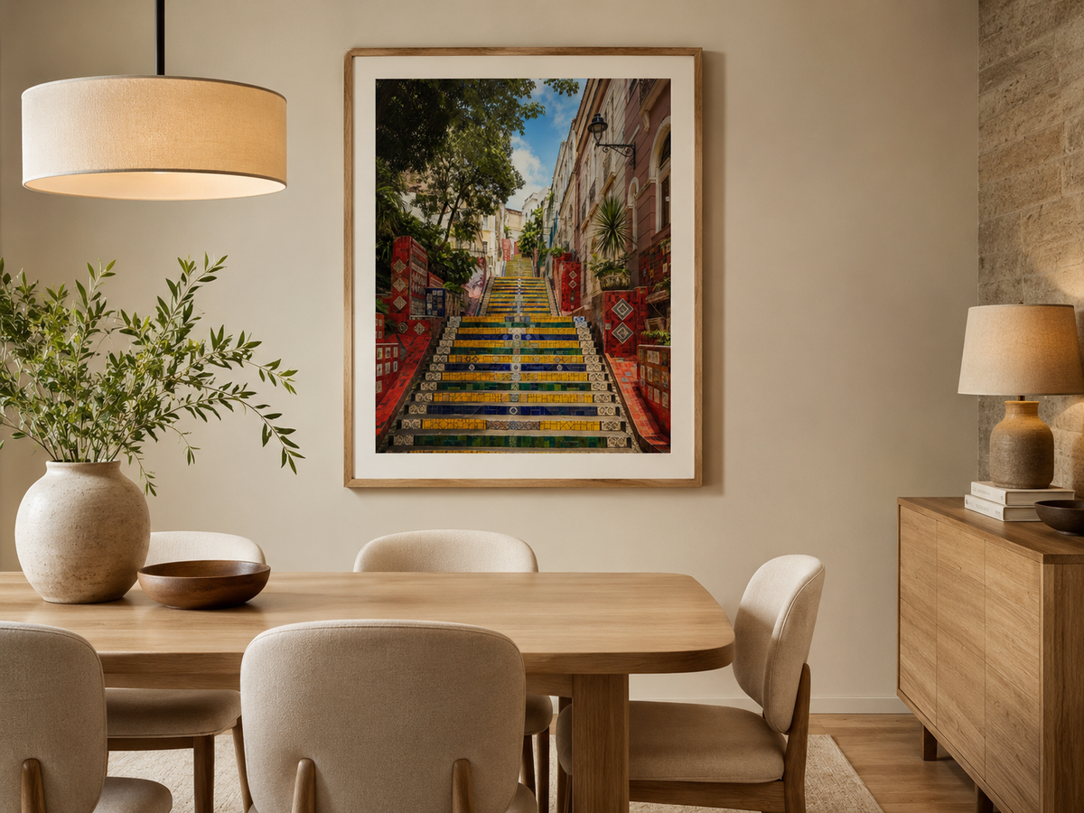 Quadro Escadaria de Selarón Rio de Janeiro