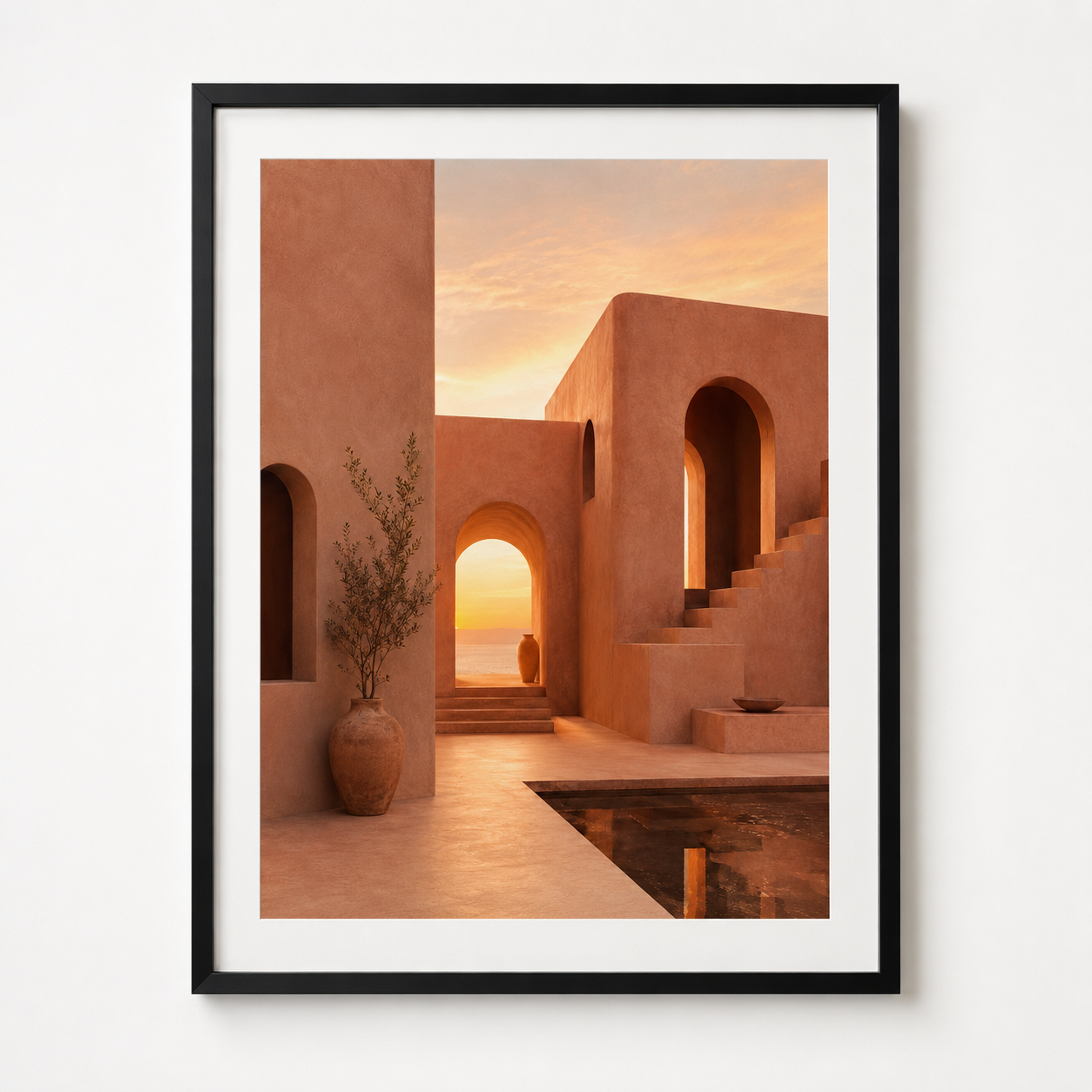 Quadro Arquitetura Mediterrânea