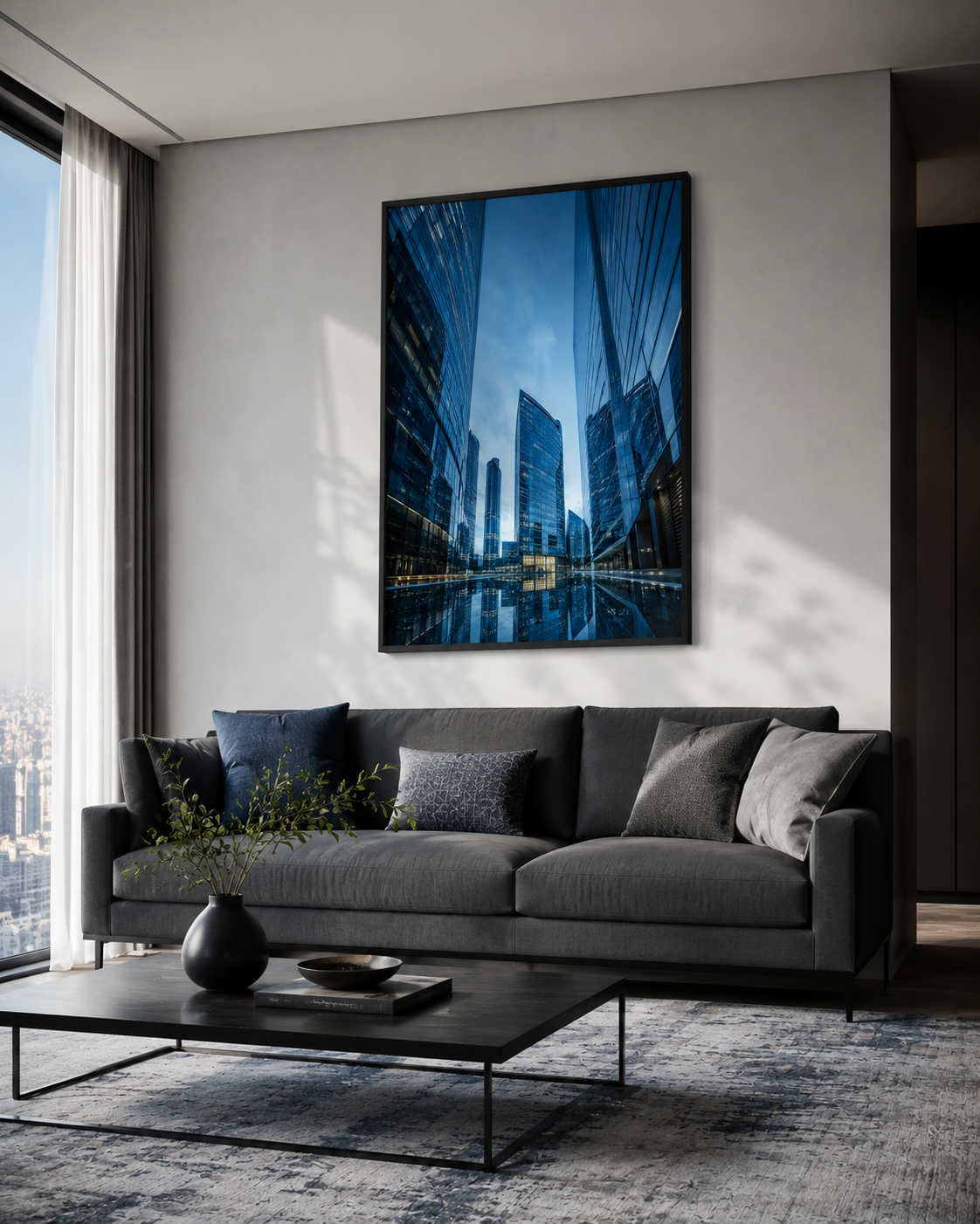 Quadro Arquitetura Urbana Moderna