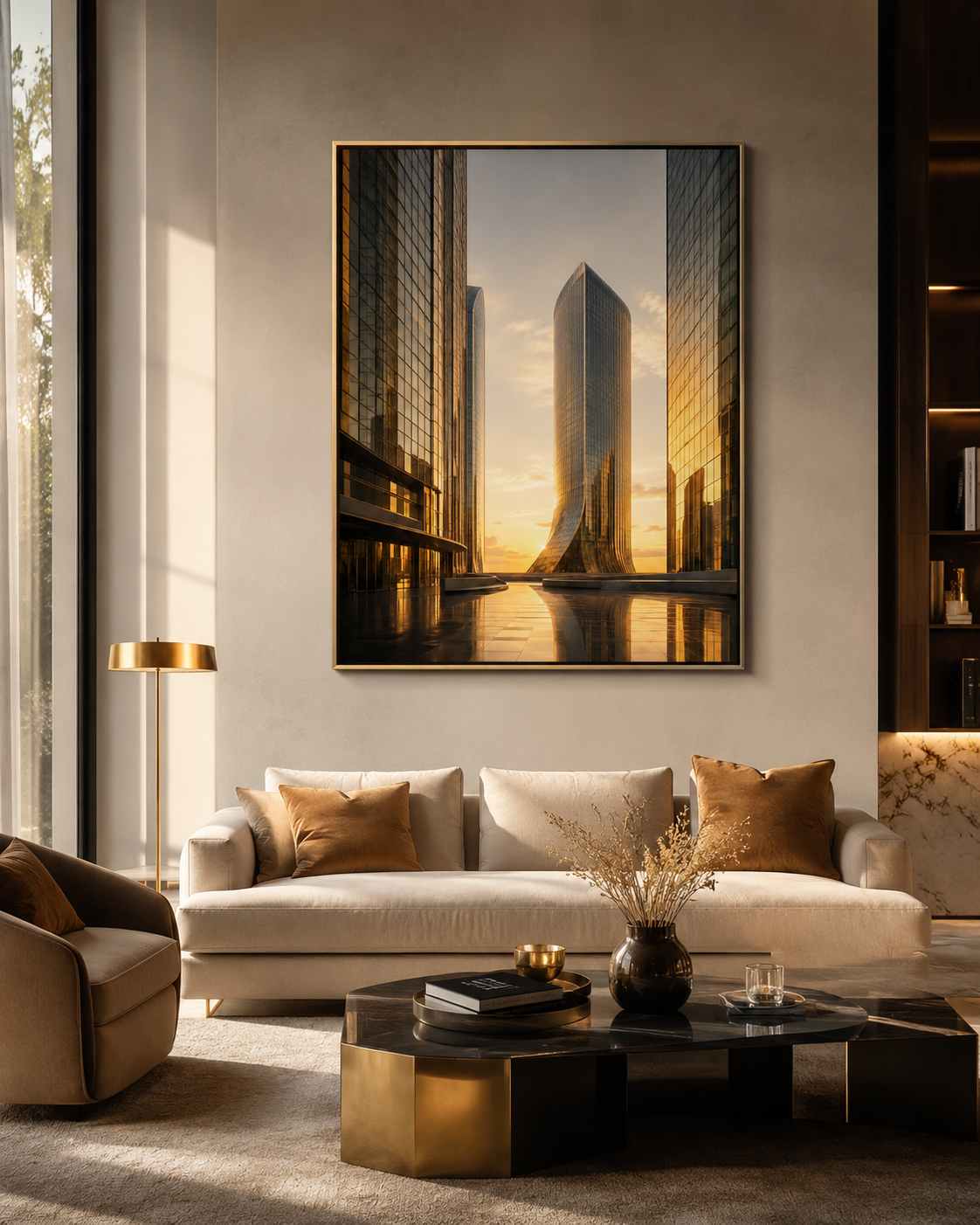 Arquitetura Contemporânea Dourada