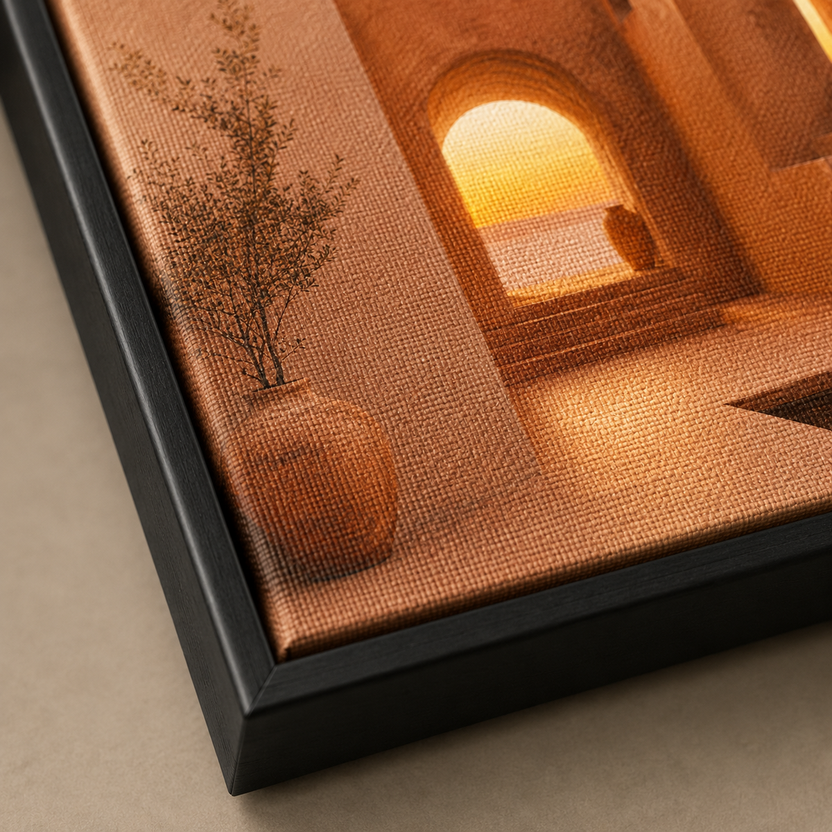 Quadro Arquitetura Mediterrânea