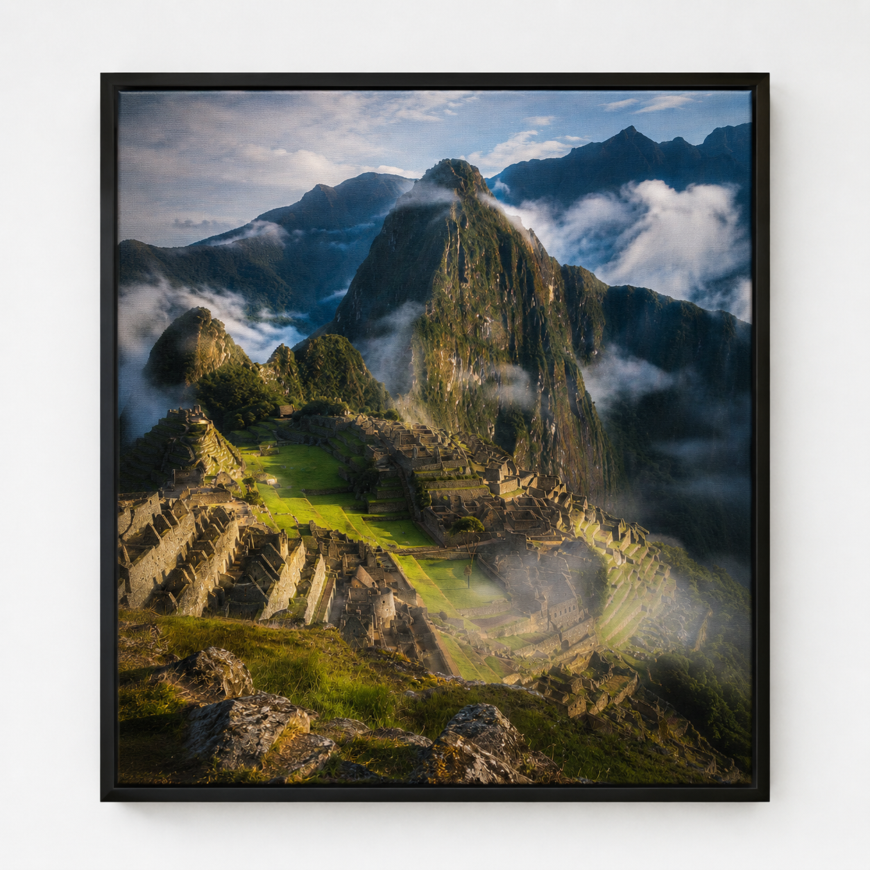 Quadro Machu Picchu entre Montanhas