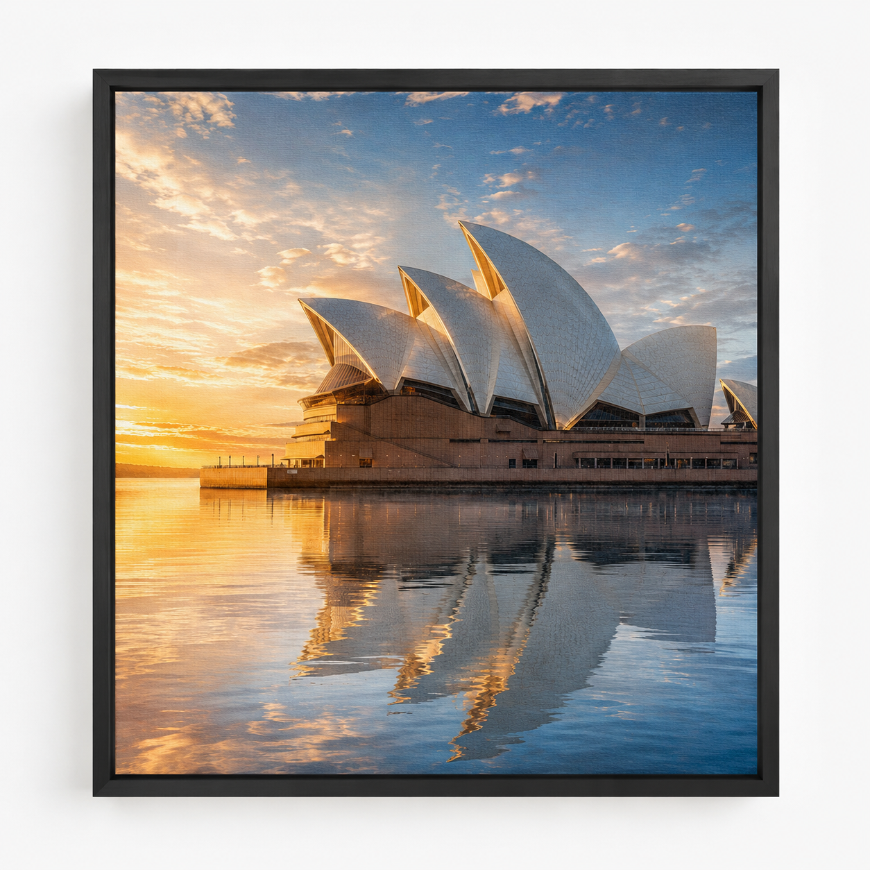 Quadro Ópera de Sydney ao Entardecer