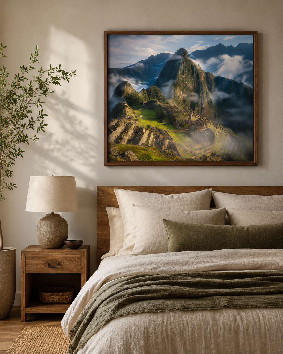 Quadro Machu Picchu entre Montanhas