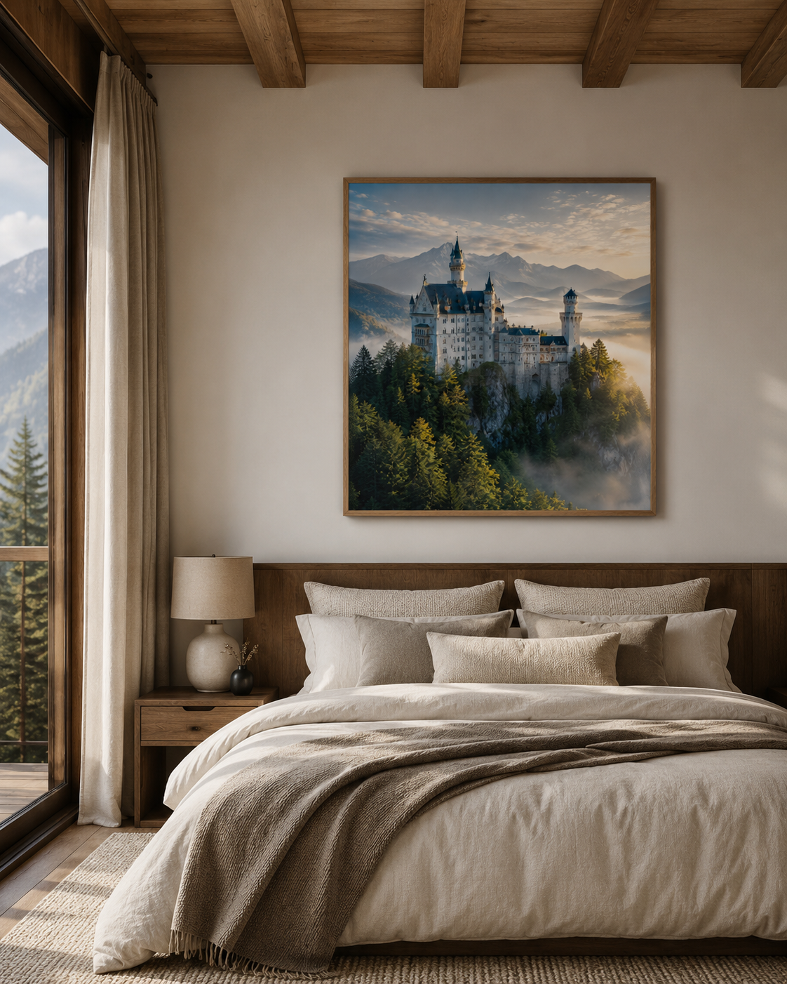 Quadro Castelo de Neuschwanstein