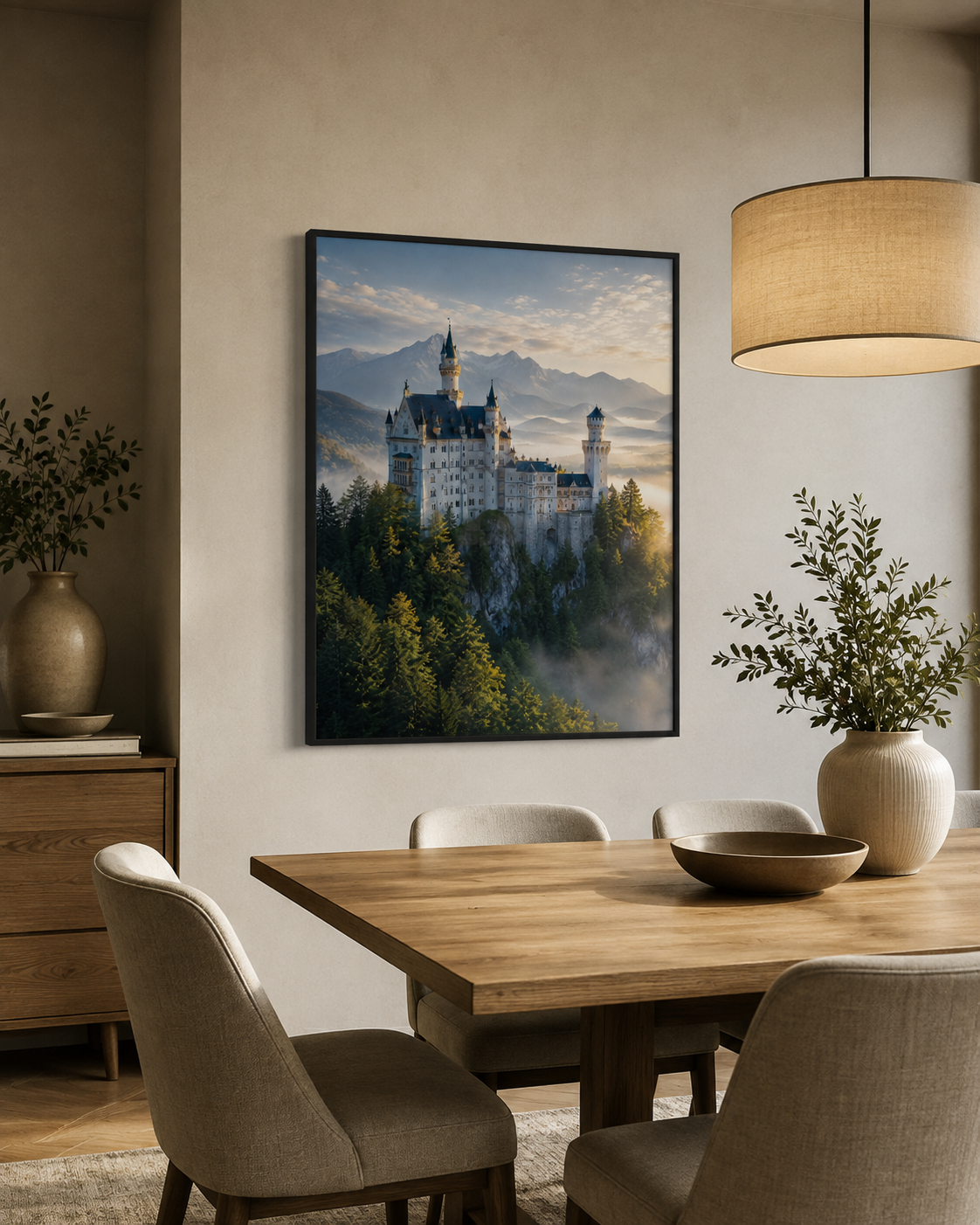Quadro Castelo de Neuschwanstein