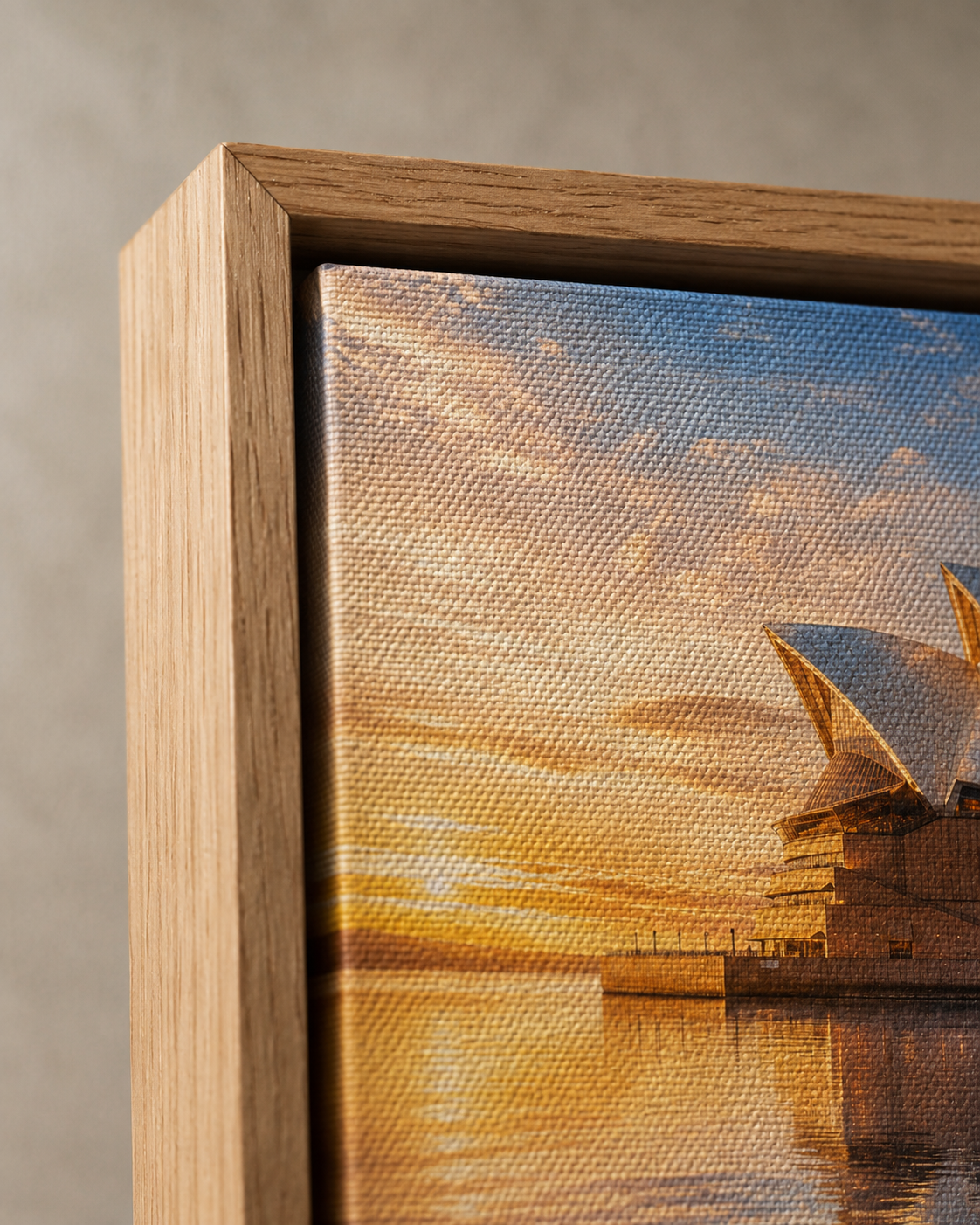 Quadro Ópera de Sydney ao Entardecer