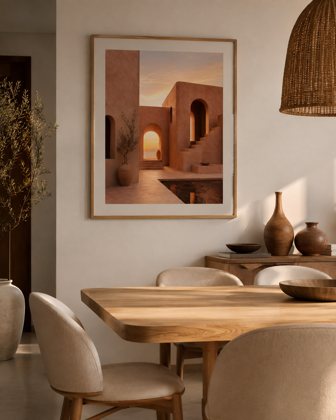 Quadro Arquitetura Mediterrânea