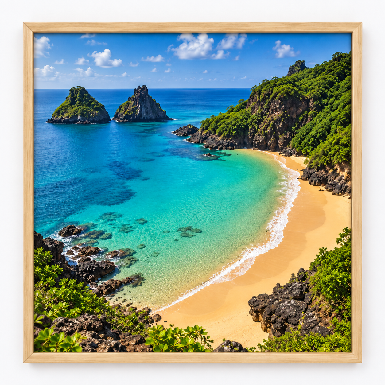 Quadro Fernando de Noronha Dois Irmãos