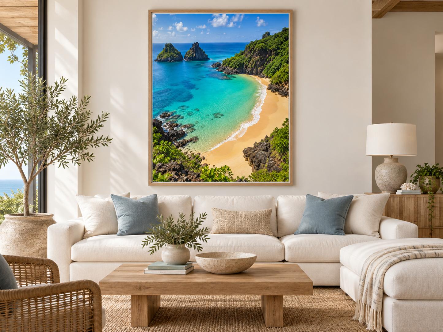 Quadro Fernando de Noronha Dois Irmãos