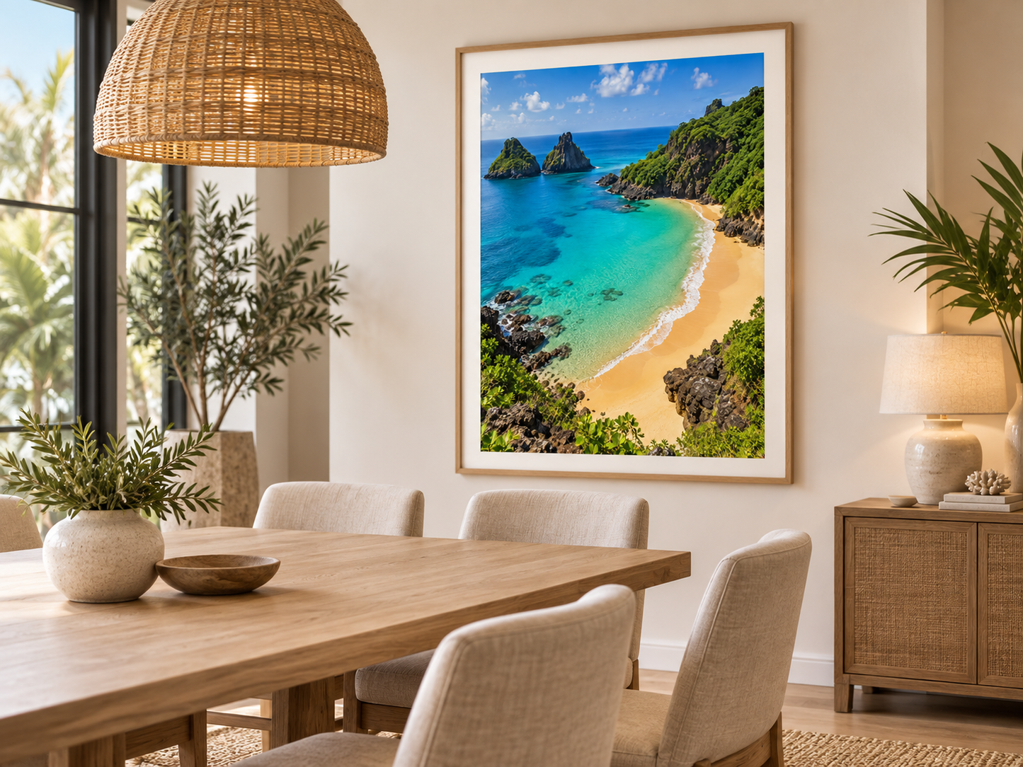 Quadro Fernando de Noronha Dois Irmãos