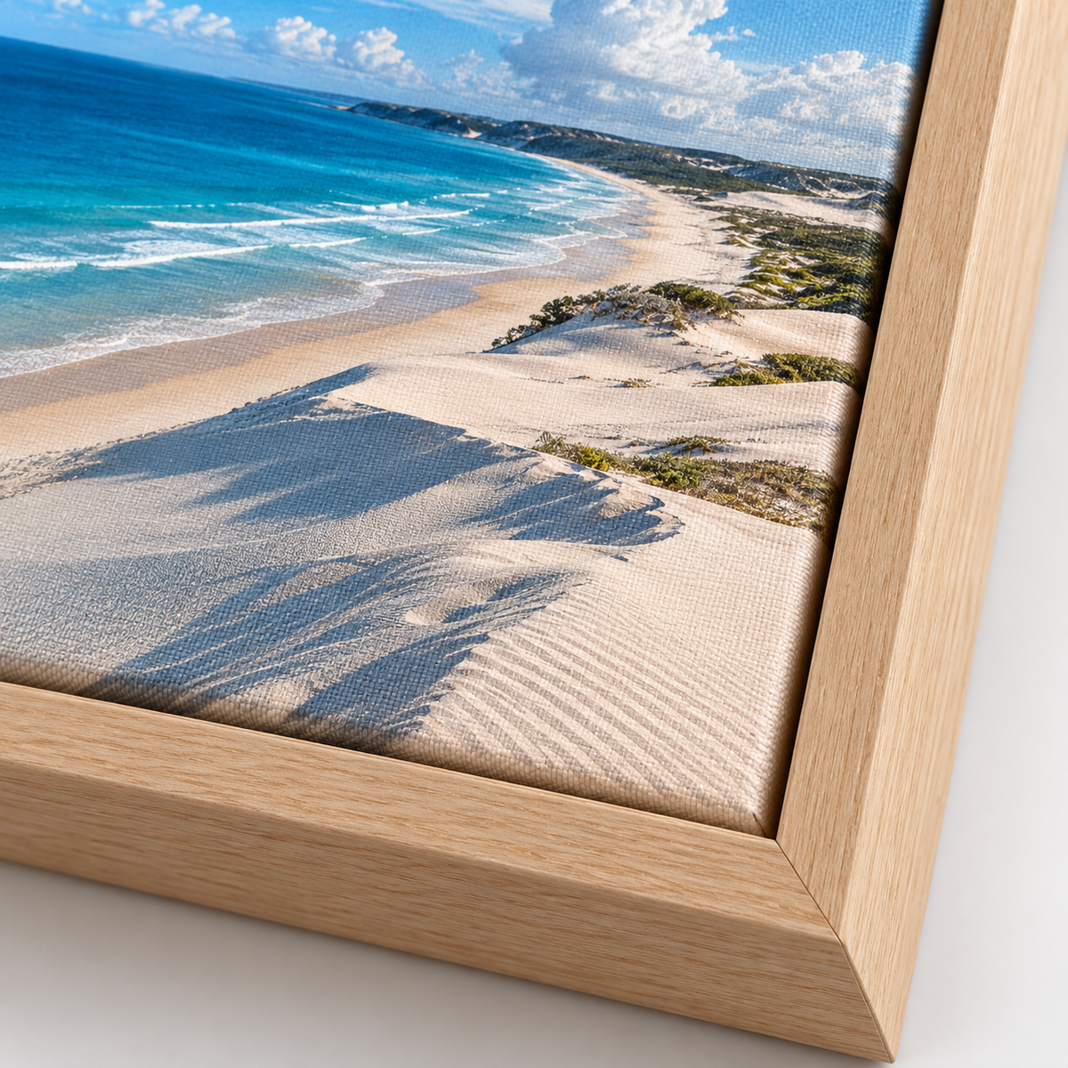 Quadro Dunas e Mar Azul
