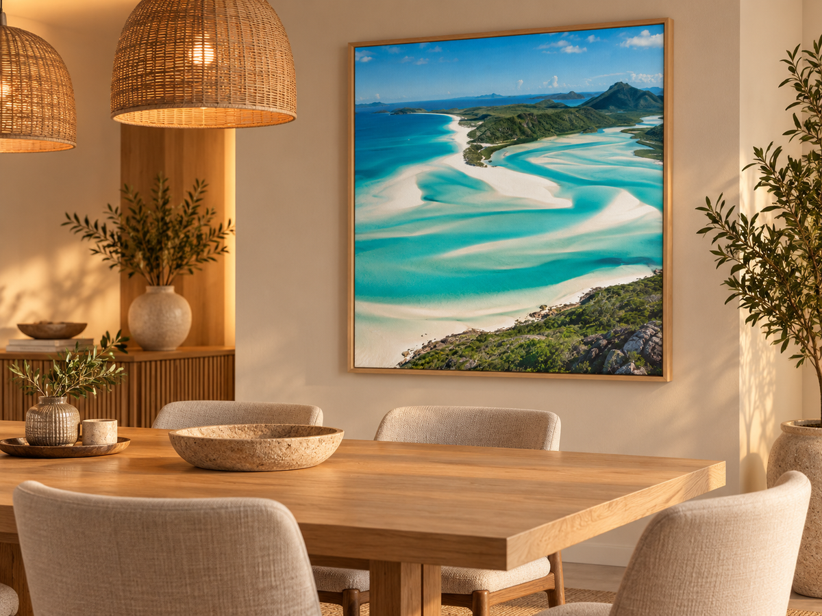 Quadro Bancos de Areia e Mar Turquesa
