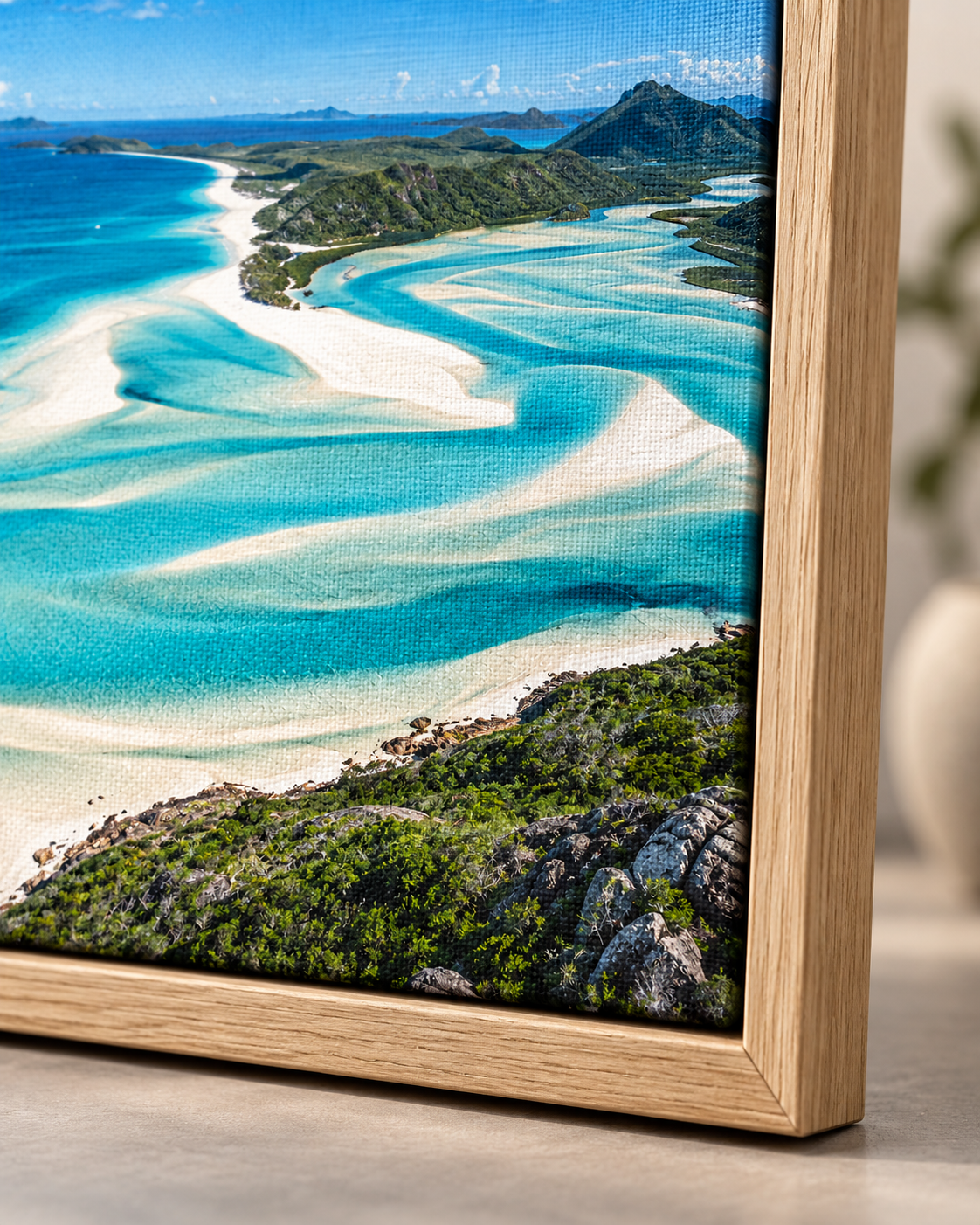 Quadro Bancos de Areia e Mar Turquesa